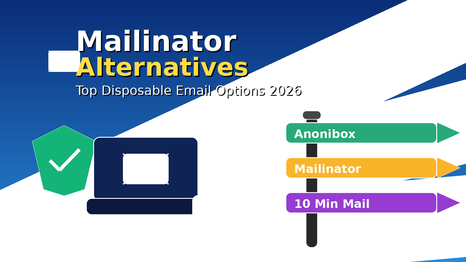 Mailinator alternative — safer options for testing, OTP codes and privacy
